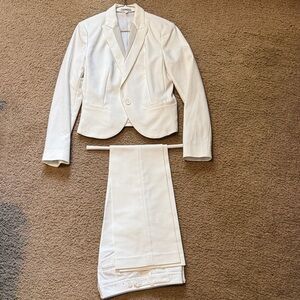 Express Ivory Women's Blazer and Suit Pants